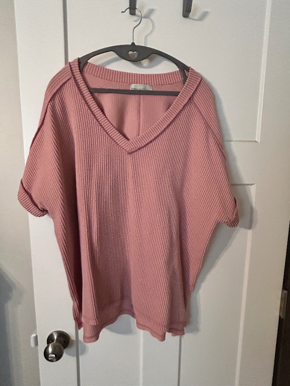 Pink blouse